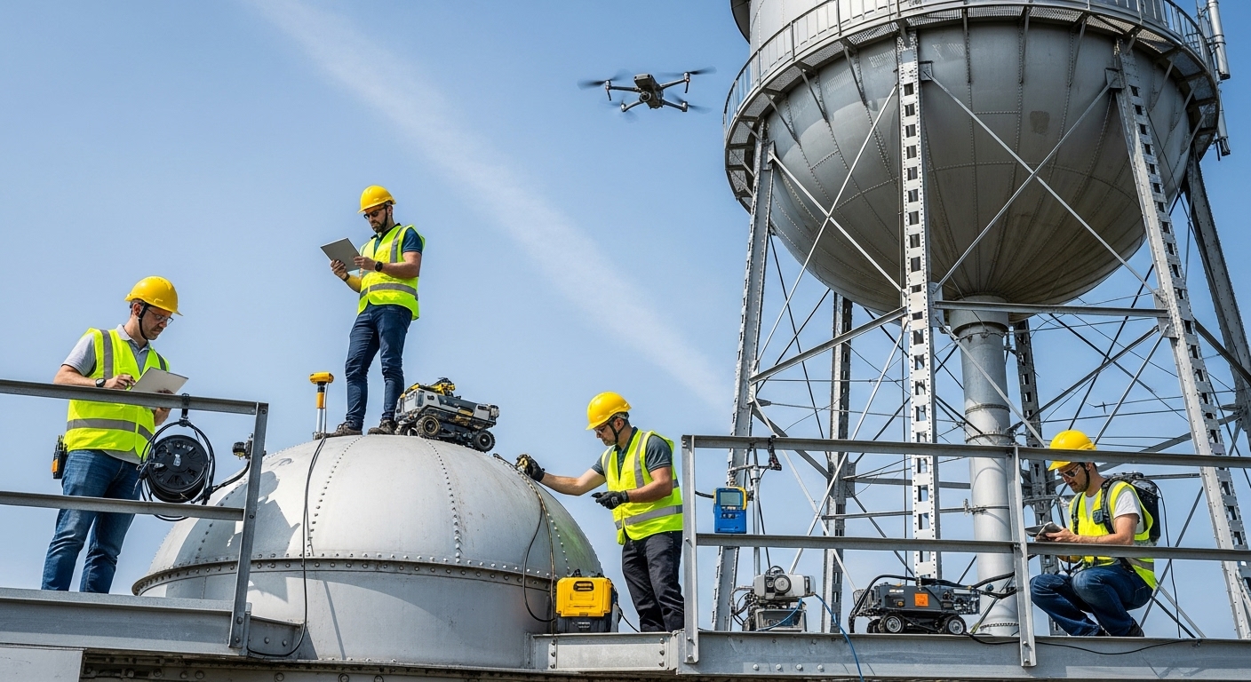 Water Tower Inspection: Unique Challenges And Solutions